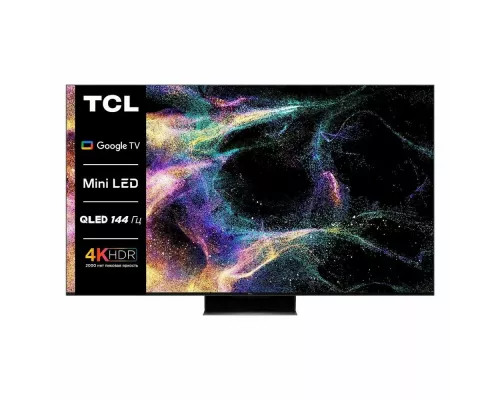 Телевизор TCL 85C845 черный