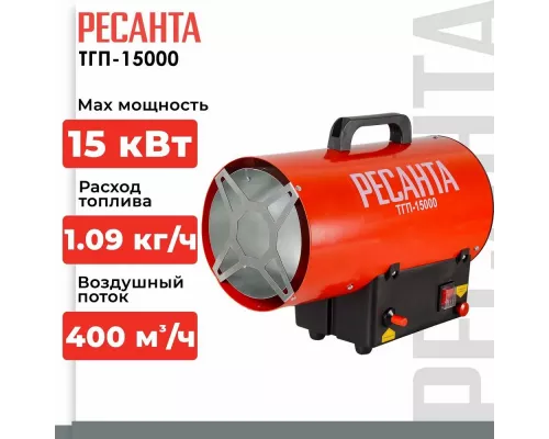 Тепловая пушка РЕСАНТА ТГП-15000