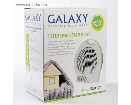 Тепловентилятор Galaxy Line GL 8171 белый