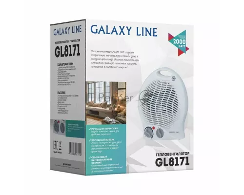 Тепловентилятор Galaxy Line GL 8171 белый