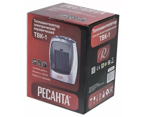 Тепловентилятор РЕСАНТА ТВК-1