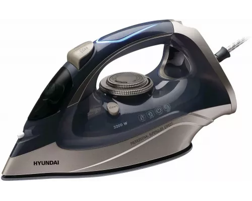 Утюг Hyundai H-SI02510 темно-синий/розовое золото