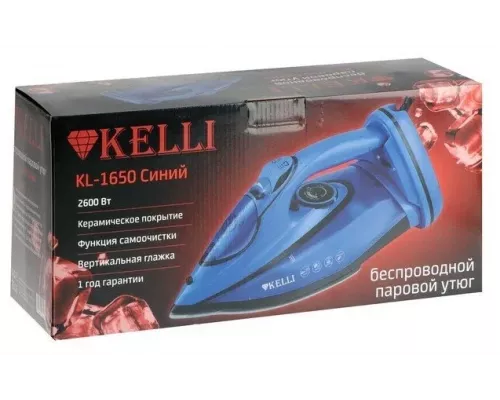 Утюг KELLI KL-1650 синий
