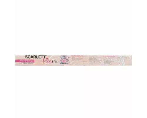 Весы напольные SCARLETT SC-BS33E062