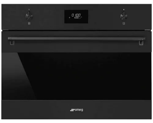 Встраиваемая микроволновая печь SMEG SO4301M0N чёрный матовый
