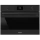 Встраиваемая микроволновая печь SMEG SO4301M0N чёрный матовый