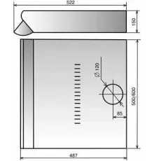 Вытяжка ELIKOR Davoline 50П-290-П3Л белый