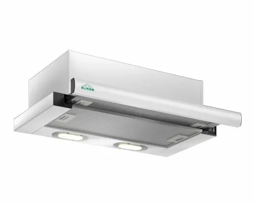 Вытяжка ELIKOR Интегра 60П-400-В2Л белый/бел.