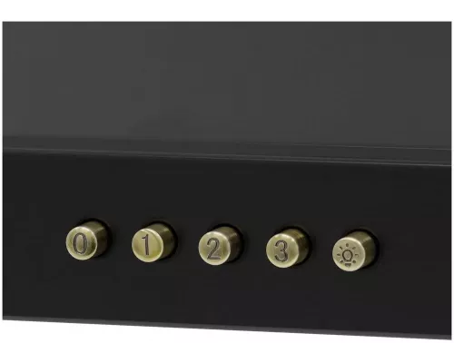 Вытяжка каминная купольная KRONA BELLA retro 600 PB черный