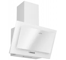 Вытяжка каминная наклонная ELIKOR КОРАЛЛ 50П-430-К3Д белый/белое стекло