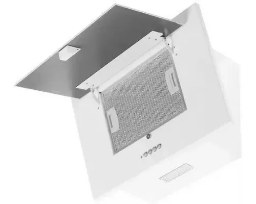 Вытяжка каминная наклонная ELIKOR КОРАЛЛ 50П-430-К3Д белый/белое стекло