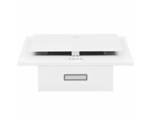 Вытяжка каминная наклонная ELIKOR КОРАЛЛ 50П-430-К3Д белый/белое стекло