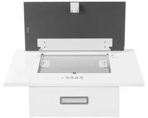 Вытяжка каминная наклонная ELIKOR КОРАЛЛ 50П-430-К3Д белый/белое стекло