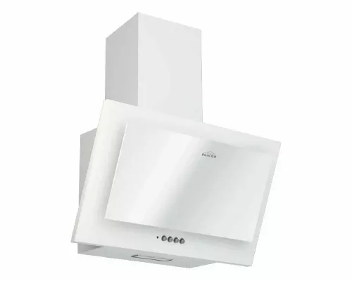 Вытяжка каминная наклонная ELIKOR КОРАЛЛ 60П-430-К3Д белый/белое стекло