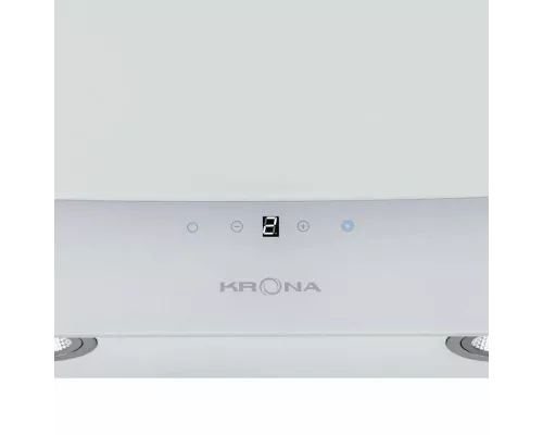 Вытяжка каминная наклонная KRONA ALVA 600 white S белый