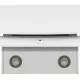 Вытяжка каминная наклонная KRONA ALVA 600 white S белый