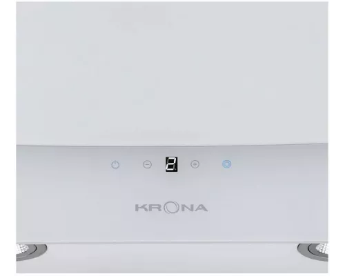 Вытяжка каминная наклонная KRONA ALVA 600 white S белый