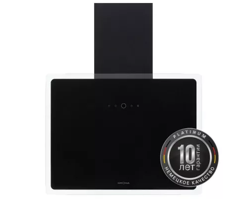 Вытяжка каминная наклонная KRONA AURA 600 FRAME BLACK S