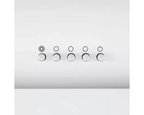 Вытяжка каминная наклонная KRONA ESTER 600 white PB (стекло)