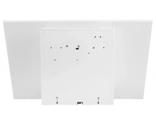 Вытяжка каминная наклонная KRONA ESTER 600 white PB (стекло)