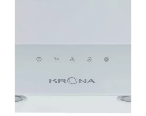 Вытяжка каминная наклонная KRONA HELGA 600 S белый