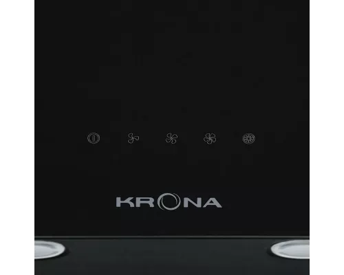 Вытяжка каминная наклонная KRONA HELGA 600 S черный