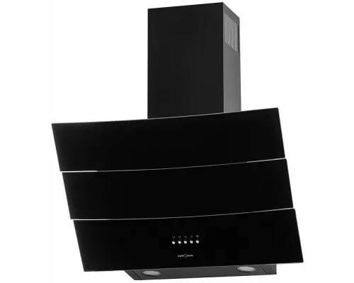Вытяжка каминная наклонная KRONA INGA 600 black PB