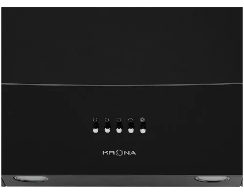 Вытяжка каминная наклонная KRONA INGA 600 black PB