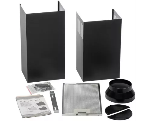 Вытяжка каминная наклонная KRONA INGA 600 black PB