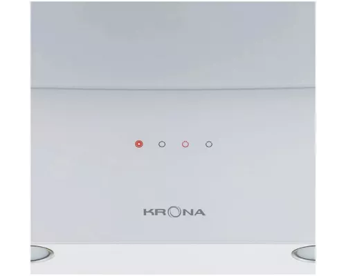 Вытяжка каминная наклонная KRONA INGA 600 white sensor