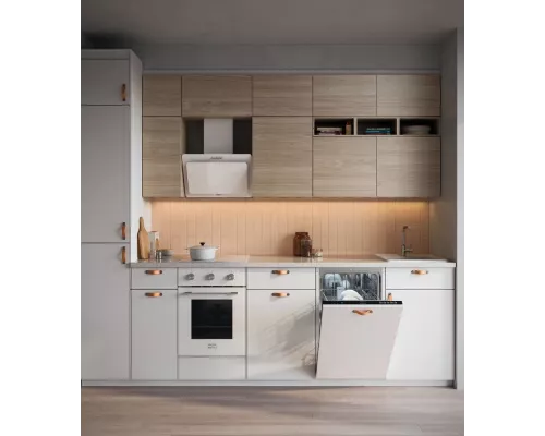 Вытяжка каминная наклонная KRONA Liva 600 S черный