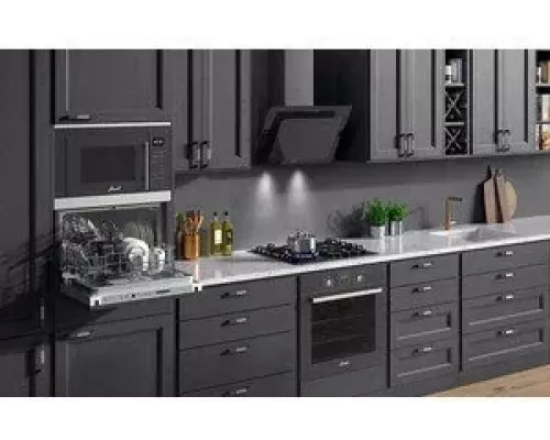 Вытяжка каминная наклонная KRONA Liva 600 S черный