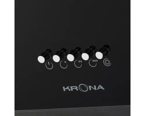 Вытяжка каминная наклонная KRONA POLLY 600 BLACK PB