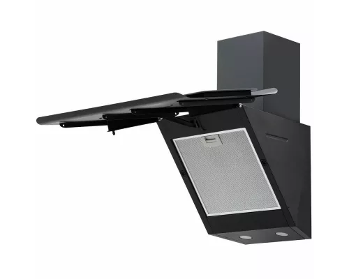 Вытяжка каминная наклонная KRONA URAN 600 DN BLACK 4S