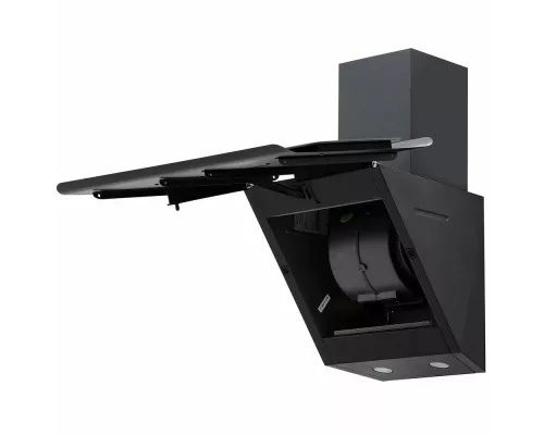 Вытяжка каминная наклонная KRONA URAN 600 DN BLACK 4S