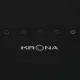 Вытяжка каминная наклонная KRONA URAN 600 DN BLACK 4S