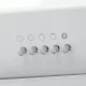 Вытяжка каминная наклонная KRONA VIERKANT 600 WHITE PB