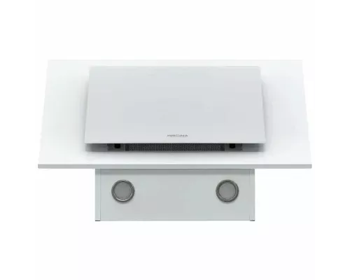Вытяжка каминная наклонная KRONA VIERKANT 600 WHITE PB