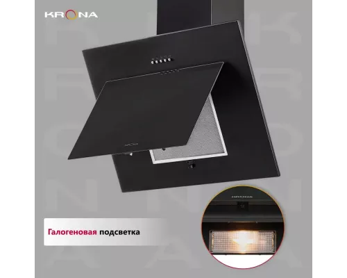 Вытяжка KRONA FIONA 600 BLACK PB