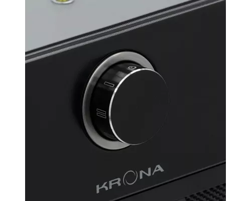 Вытяжка KRONA SVEN 600 black one knob