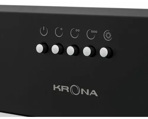 Вытяжка полновстраиваемая KRONA ADEL 600 INOX PB нерж.