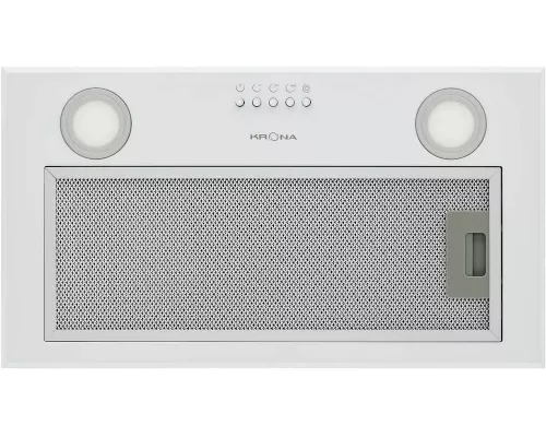 Вытяжка полновстраиваемая KRONA ADEL 600 WHITE PB белый