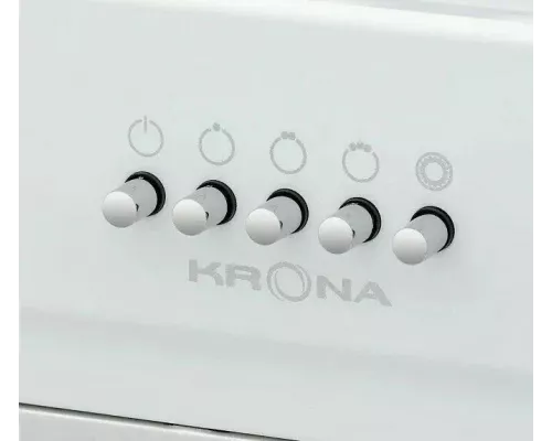 Вытяжка полновстраиваемая KRONA KATE 600 WHITE PB K белый