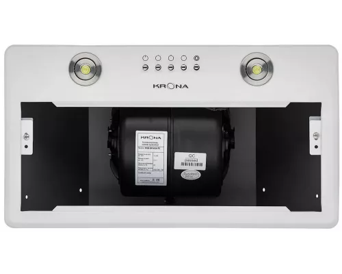 Вытяжка полновстраиваемая KRONA RUNA 600 white PB белый