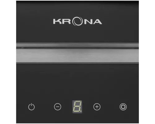 Вытяжка полновстраиваемая KRONA SELINA 600 Glass black S черный