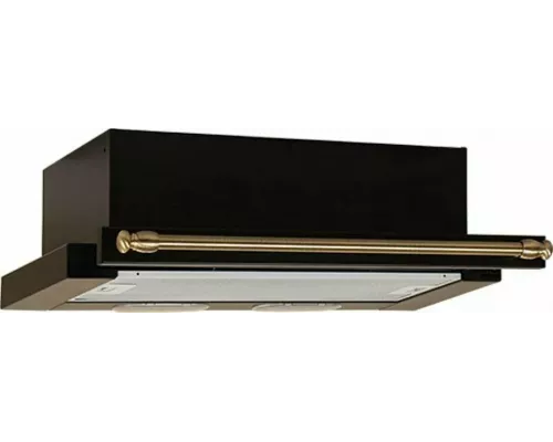 Вытяжка встраиваемо-выдвижная ELIKOR ИНТЕГРА 50П-400-В2Л антрацит/рейлинг бронза