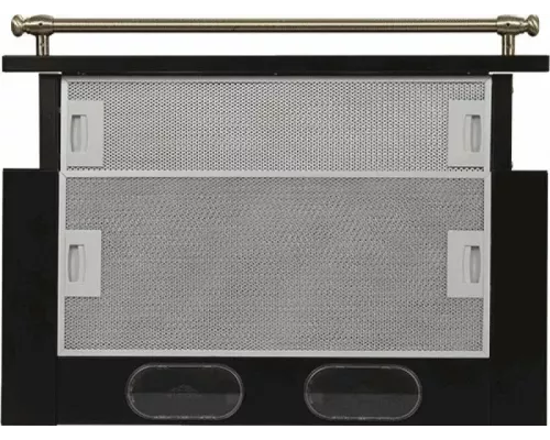 Вытяжка встраиваемо-выдвижная ELIKOR ИНТЕГРА 50П-400-В2Л антрацит/рейлинг бронза