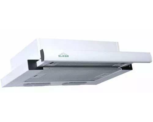Вытяжка встраиваемо-выдвижная ELIKOR ИНТЕГРА 50П-400-В2Л белый/белый