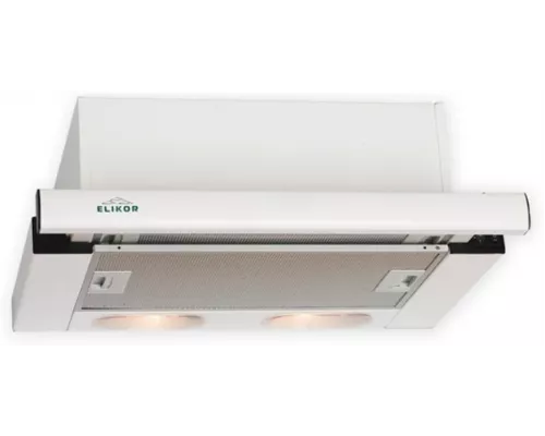 Вытяжка встраиваемо-выдвижная ELIKOR ИНТЕГРА 50П-400-В2Л белый/белый