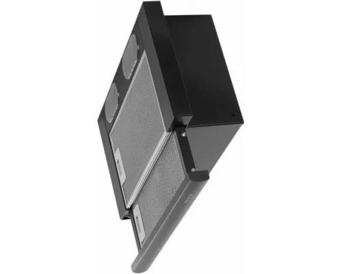 Вытяжка встраиваемо-выдвижная ELIKOR ИНТЕГРА 50П-400-В2Л черный/черный.